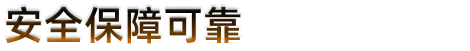 安全保障可靠
